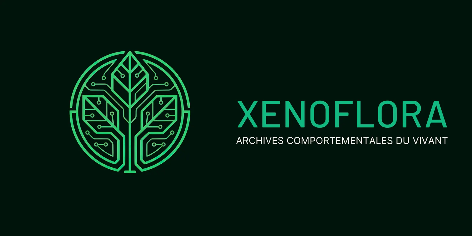 Banner for the Xenoflora narrative laboratory
